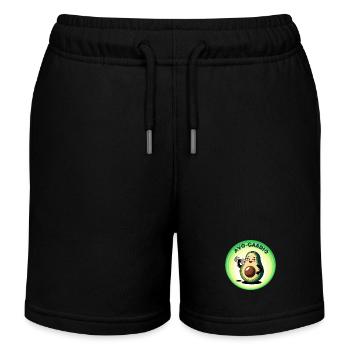 Avo-Cardio - Passionnés d’avocats - Short de jogging enfant bio Stanley/Stella - noir - Devant