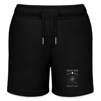 Rituel spirituel du dimanche : Prendre soin de soi - Short de jogging enfant bio Stanley/Stella - noir - Devant