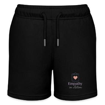 Die Sozialarbeiterin Unterstützt Die Psychische - Kinder Organic Joggingshorts Mini Bolter von Stanley/Stella - Schwarz - Vorne