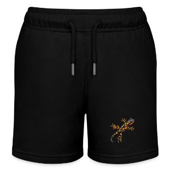 Salamandres Salamandres - Short de jogging enfant bio Stanley/Stella - noir - Devant