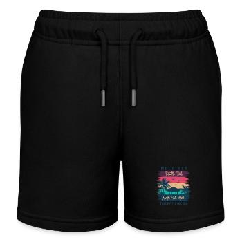 Maldives Beach Paradise - Short de jogging enfant bio Stanley/Stella - noir - Devant