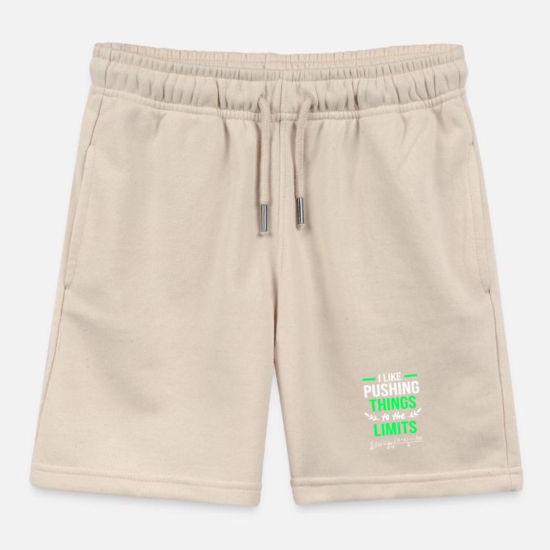 math math Kids Organic Sweat Shorts by Stanley/Stella