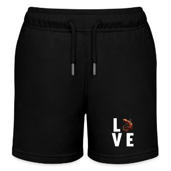 Salamandres Salamandres - Short de jogging enfant bio Stanley/Stella - noir - Devant
