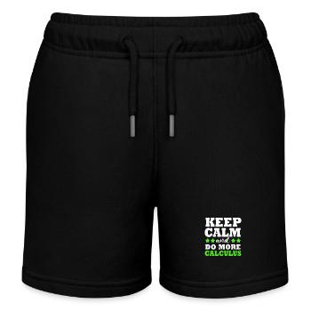 Mathematik mathematisch Mathe Mathematiker - Kinder Organic Joggingshorts Mini Bolter von Stanley/Stella - Schwarz - Vorne
