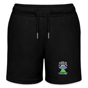 Technicien en ultrasons Technicien en ultrasons - Short de jogging enfant bio Stanley/Stella - noir - Devant
