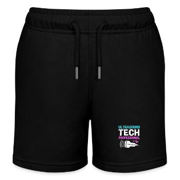 Ultraschalltechniker Ultraschall Techniker - Kinder Organic Joggingshorts Mini Bolter von Stanley/Stella - Schwarz - Vorne