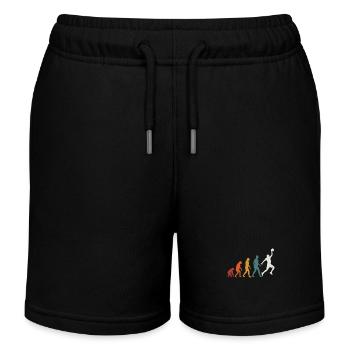 Evolution Basketball Basketball - Short de jogging enfant bio Stanley/Stella - noir - Devant