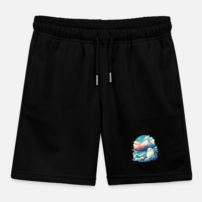 Joints, Phoque Short de jogging enfant bio Stanley/Stella
