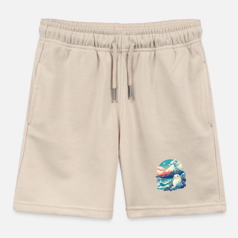 Robben Robbe Kinder Organic Joggingshorts Mini Bolter von Stanley/Stella