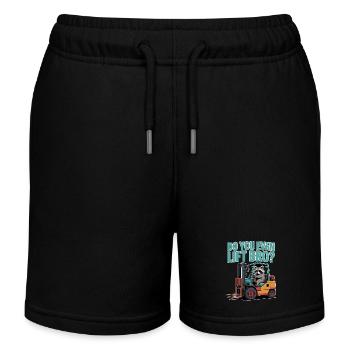 Gabelstapler Hebst du überhaupt Bro - Kinder Organic Joggingshorts Mini Bolter von Stanley/Stella - Schwarz - Vorne