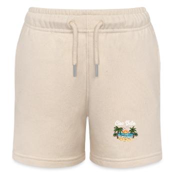 Ciao Bella - Kids Organic Sweat Shorts by Stanley/Stella - soft Ecru - Front