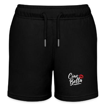 Ciao Bella - Kids Organic Sweat Shorts by Stanley/Stella - black - Front