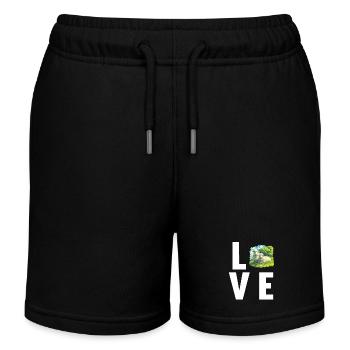 Mouton Mouton - Short de jogging enfant bio Stanley/Stella - noir - Devant