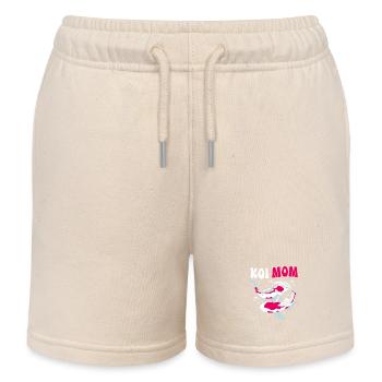 Koi Koi Koi Koi Koi Koi Poisson Koi Carpe Koi - Short de jogging enfant bio Stanley/Stella - écru doux - Devant