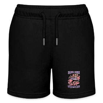 Ballet Twirl First Ask Questions Later Dance Sport - Kids Organic Sweat Shorts by Stanley/Stella - black - Front