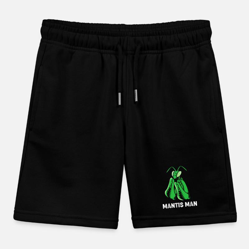 Gottesanbeter Gottesanbeterin Mantis Kinder Organic Joggingshorts Mini Bolter von Stanley/Stella