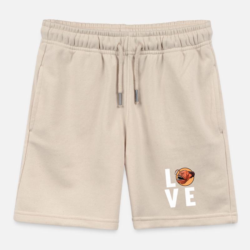 Frogfish frogfish frogfish Kids Organic Sweat Shorts by Stanley/Stella