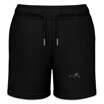 Alligator Pike Alligator Pike - Short de jogging enfant bio Stanley/Stella - noir - Devant