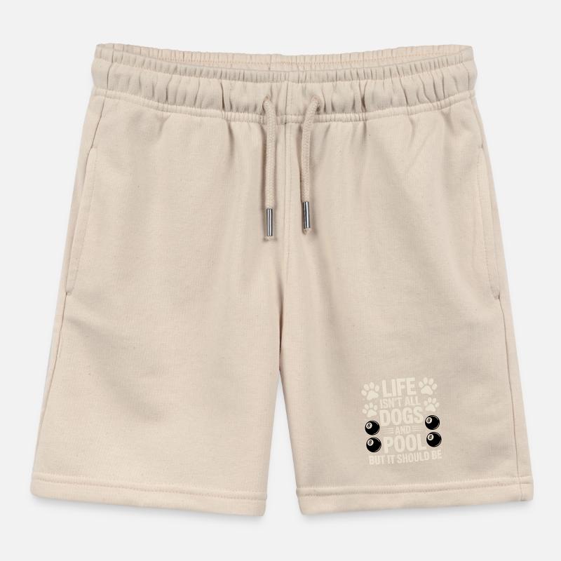 Pool Billiard Spruch Lustig Pool Billiard Geschenk Kinder Organic Joggingshorts Mini Bolter von Stanley/Stella