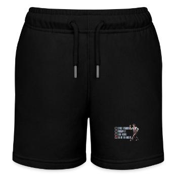 Dance Teacher Therapist Role Model Choreographer - Kids Organic Sweat Shorts by Stanley/Stella - black - Front