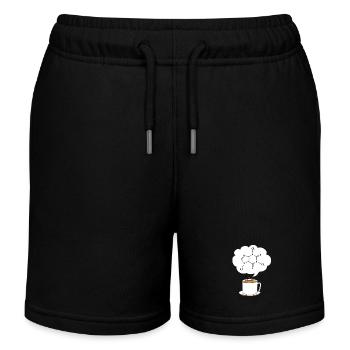 Chemie Wissenschaft Physik Labor Strukturformel - Kinder Organic Joggingshorts Mini Bolter von Stanley/Stella - Schwarz - Vorne