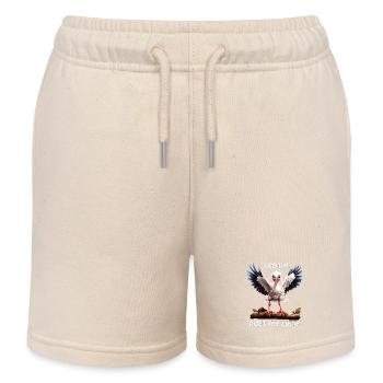 STORCH AND UP GOES THE LUCIE - Kids Organic Sweat Shorts by Stanley/Stella - soft Ecru - Front