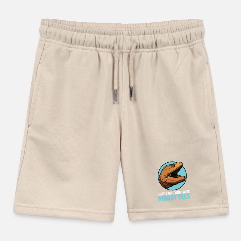 Moray eels Moray eel Kids Organic Sweat Shorts by Stanley/Stella