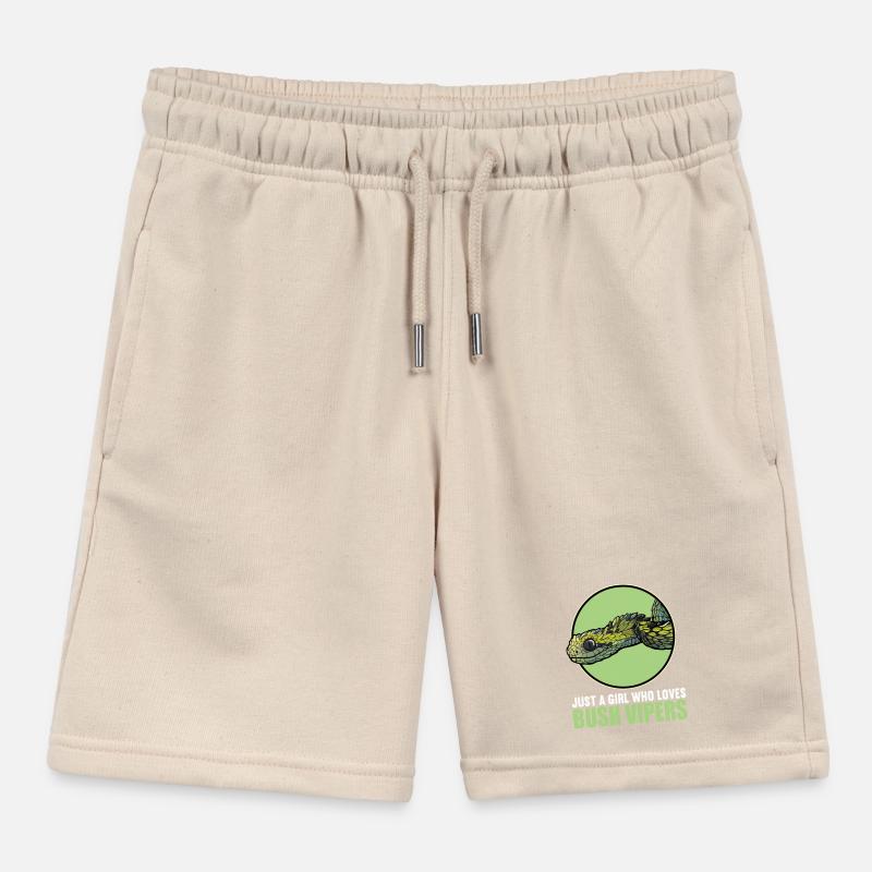 Vipères de brousse Vipère de brousse Short de jogging enfant bio Stanley/Stella
