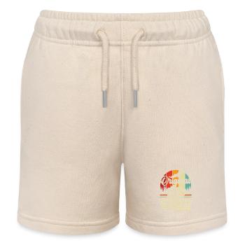 Original Août 2005 Vintage Anniversaire - Short de jogging enfant bio Stanley/Stella - écru doux - Devant