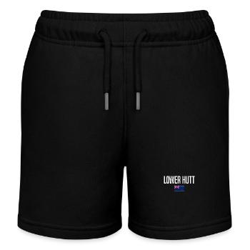Lowerhutt Neuseeland - Kinder Organic Joggingshorts Mini Bolter von Stanley/Stella - Schwarz - Vorne