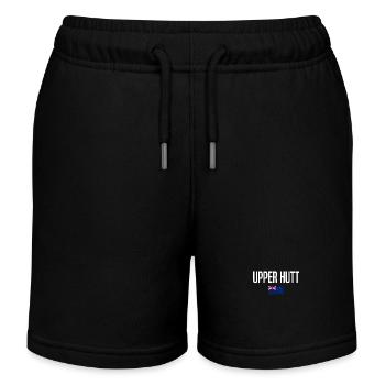 Upper Hutt Neuseeland - Kinder Organic Joggingshorts Mini Bolter von Stanley/Stella - Schwarz - Vorne