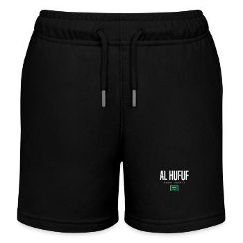 Al Hufuf Saudi-Arabien - Kinder Organic Joggingshorts Mini Bolter von Stanley/Stella - Schwarz - Vorne