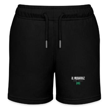 Al Mubarraz Saudi-Arabien - Kinder Organic Joggingshorts Mini Bolter von Stanley/Stella - Schwarz - Vorne