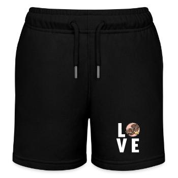 Gabon Vipers Gabon Vipers - Short de jogging enfant bio Stanley/Stella - noir - Devant