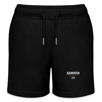 Bloemfontein, South Africa - Kids Organic Sweat Shorts by Stanley/Stella - black - Front