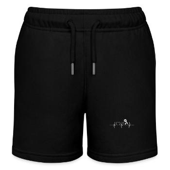 Sloths Sloth - Kids Organic Sweat Shorts by Stanley/Stella - black - Front