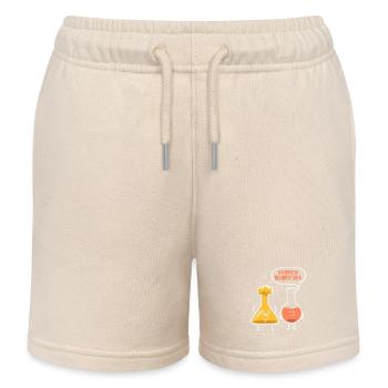 Forschung Chemie Chemiker Labor Sprüche Lehrer Uni - Kinder Organic Joggingshorts Mini Bolter von Stanley/Stella - Natur - Vorne