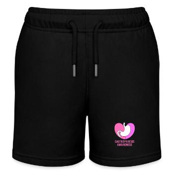 Gastroparésie - Short de jogging enfant bio Stanley/Stella - noir - Devant
