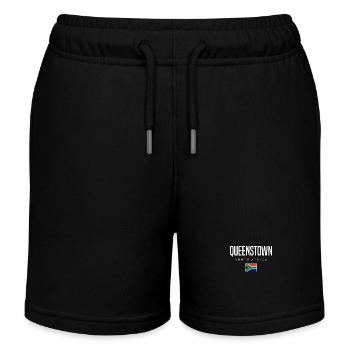 Queenstown, Afrique du Sud - Short de jogging enfant bio Stanley/Stella - noir - Devant