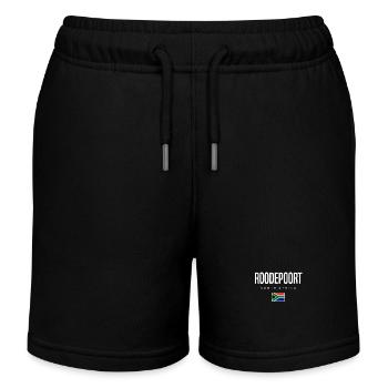 Roodepoort, South Africa - Kids Organic Sweat Shorts by Stanley/Stella - black - Front
