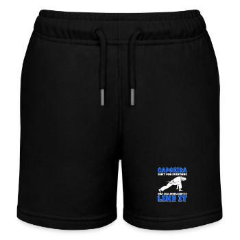 Capoeira - Kinder Organic Joggingshorts Mini Bolter von Stanley/Stella - Schwarz - Vorne