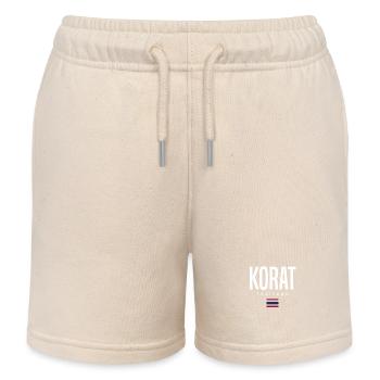 Korat Thailand - Kids Organic Sweat Shorts by Stanley/Stella - soft Ecru - Front