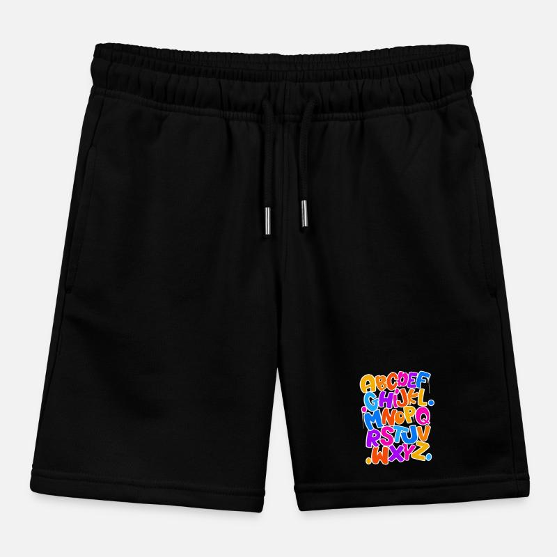 Abc Einschulung Schulkind Kinder Organic Joggingshorts Mini Bolter von Stanley/Stella
