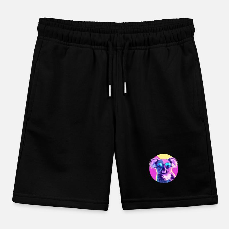 Koala Sunglasses Kids Organic Sweat Shorts by Stanley/Stella