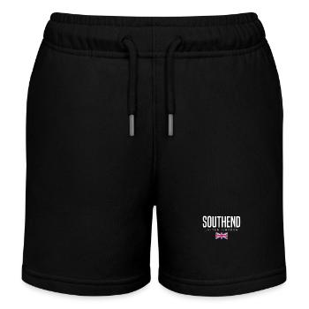 Southend, Angleterre, Royaume-Uni - Short de jogging enfant bio Stanley/Stella - noir - Devant