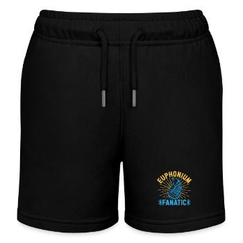 Euphonium Fanatic Baritone Marching Band - Kinder Organic Joggingshorts Mini Bolter von Stanley/Stella - Schwarz - Vorne