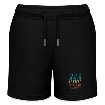 Coque collectrice d’obus - Short de jogging enfant bio Stanley/Stella - noir - Devant