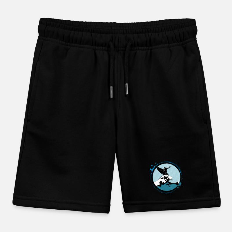 Patch Surfer Short de jogging enfant bio Stanley/Stella