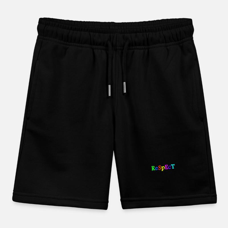 Respect Acceptance Tolerance Recognition Validity Kids Organic Sweat Shorts by Stanley/Stella