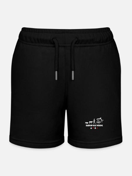 poker - Short de jogging enfant bio Stanley/Stella - noir